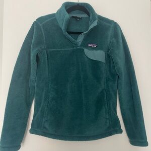 Patagonia Teal Women's Lightweight Synchilla Snap-T Fleece Pullover